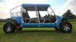 50kw 1100cc Gas Powered Utility Vehicles With 4 Seats Blue / Green