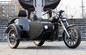 Manual Clutch 400cc Electric Motorcycle With Sidecar Single Cylinder Engine
