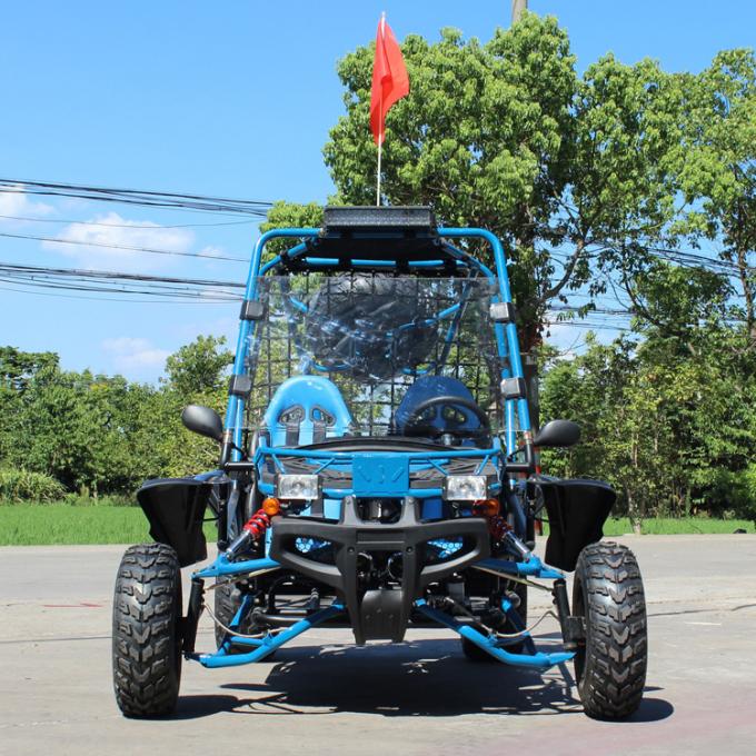 Belt / Chain Drive Air Cooled 200cc Adult Off Road Go Kart With CVT Gear