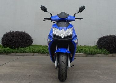 2 Stroke 1 Cylinder Blue Adult Motor Scooter 150 Kg Max Load Capacity 2.0 Oil Consumption