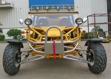 High Power Buggy Go Kart 1100cc , Four Seater Go Kart With Head Cover / Head Light