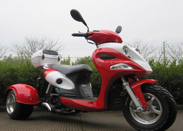 50cc Tri Wheel Motorcycle Air Cooled Single Cylinder Four Stroke SOHC With Big Rear Box