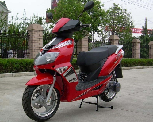 Automatic Street Legal Electric Scooter Four Stroke Single Cylinder Air Cooled