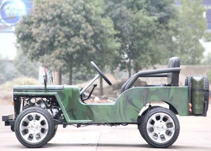 Air Cooling 125cc Kids Buggy Go Kart With 1 Oil Box / 2 Real Leather Seat