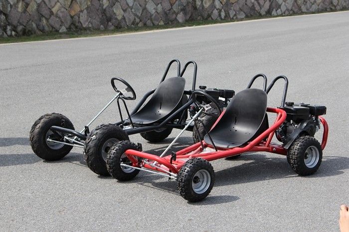 Single Seat Off Road Go Kart Air - Cooled ,168ccmini Go Karts For Kids