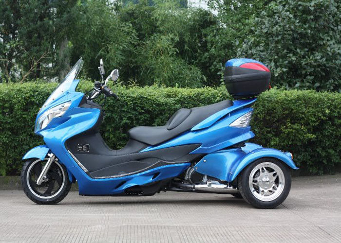 Yamaha Cloned 3 Wheel Scooter 300cc , Fully Automatic 3 Wheel Motorbike With Reverse
