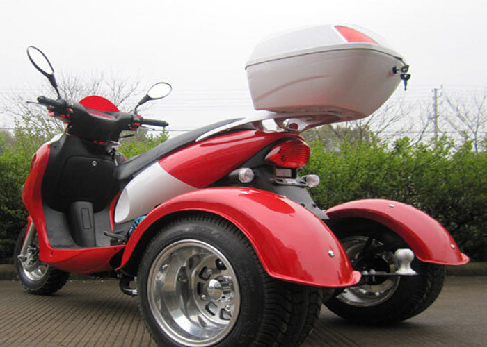 50cc Tri Wheel Motorcycle Air Cooled Single Cylinder Four Stroke SOHC With Big Rear Box