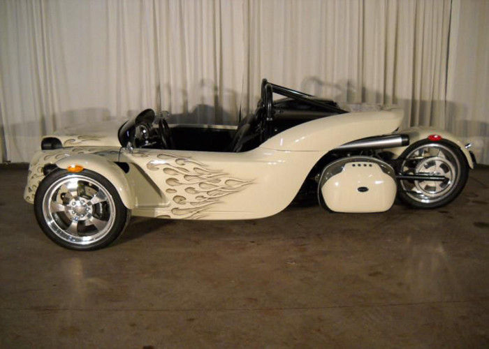 High Power Tri Wheel Motorcycle 1250cc Liquid Cooled 3 Wheel Motorcycles For Adults