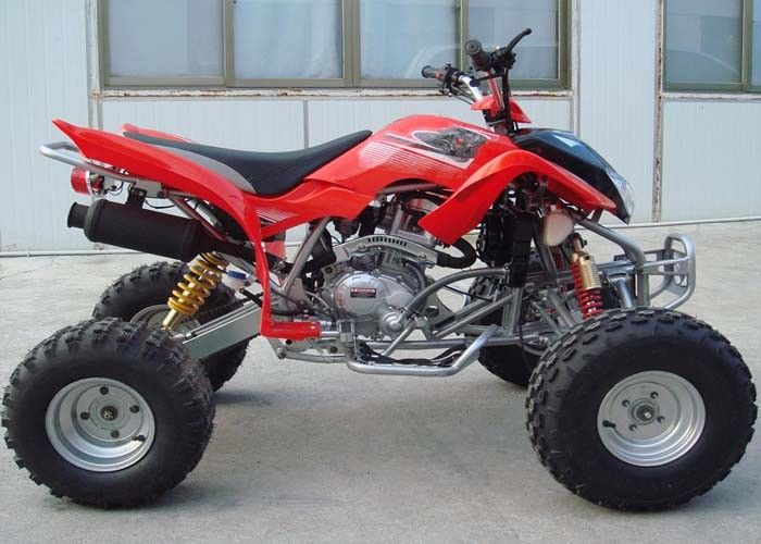 Electric Start CG 250cc Atv Quad Bike 4 Stroke Manual Clutch 4 - Speed + Reverse