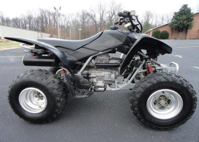 Air / Oil Cooled 400cc Atv Quad Bike 4 Stroke 3 Incline Cylinder With Big Head Lights