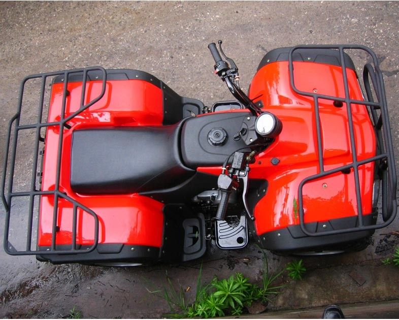 Utility Four Wheeler Motor Bikes 250cc 4 Wheeler ATV With Large Size Shaft Drive
