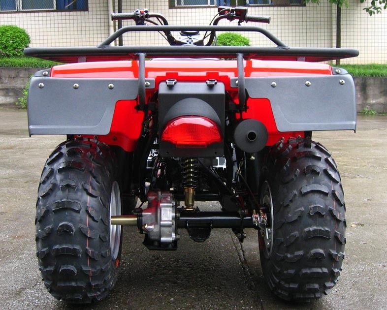 Utility Four Wheeler Motor Bikes 250cc 4 Wheeler ATV With Large Size Shaft Drive