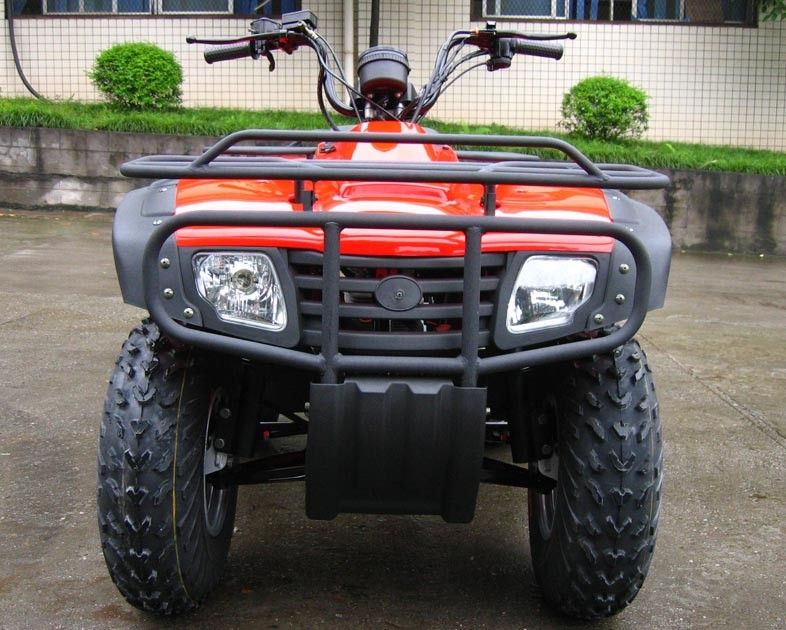 Utility Four Wheeler Motor Bikes 250cc 4 Wheeler ATV With Large Size Shaft Drive