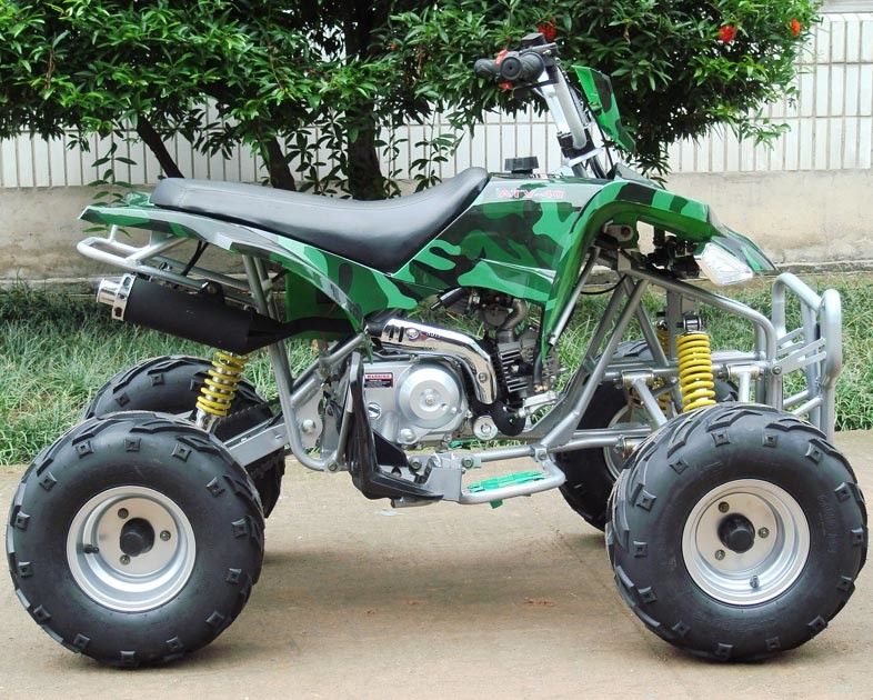 Middle Size Road Legal Quad Bikes 110cc 4 - Stroke Air Cooled / Water Cooled