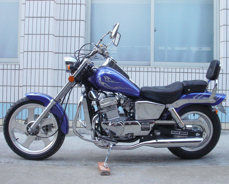 Water Cooled 250cc High Powered Motorcycles Fast Electric Motorcycle Rear Drum Brake