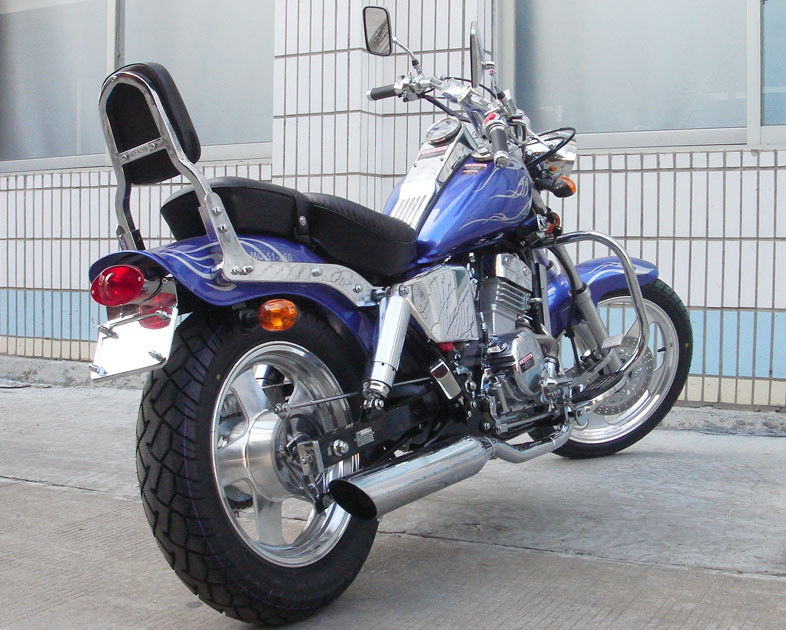 Water Cooled 250cc High Powered Motorcycles Fast Electric Motorcycle Rear Drum Brake