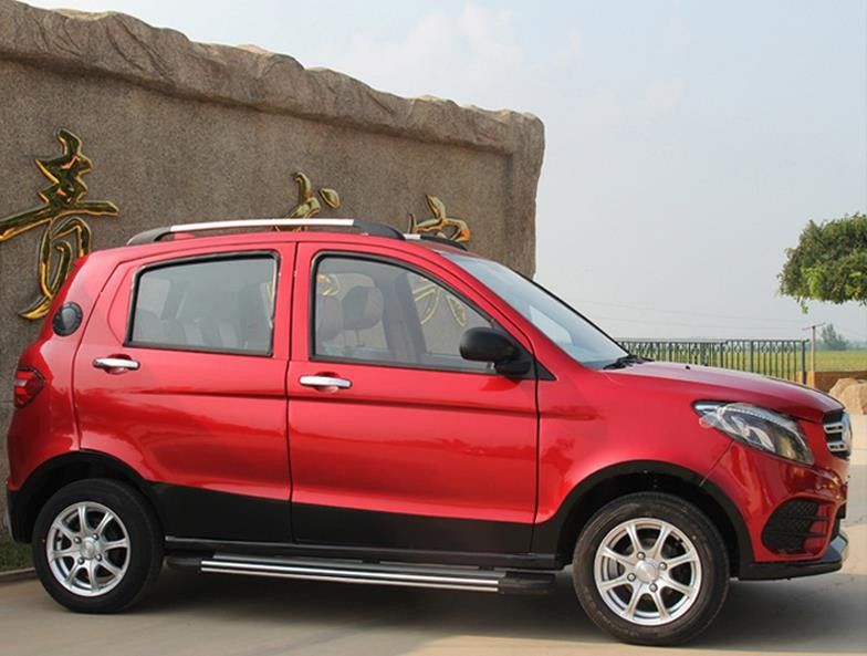 5 Doors Electric Powered Vehicles , 15kw Electric Motor Car With 4 Seats / Air Conditioner