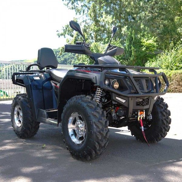 Single Cylinder Four Wheel ATV 400cc 4 Wheeler Quads With 4*4 F/R Independent Suspension
