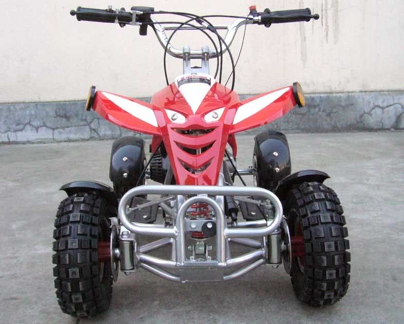 2 - Stroke 50cc Atv Quad Bike With Front / Rear Disc Front / Rear Shock Absorber