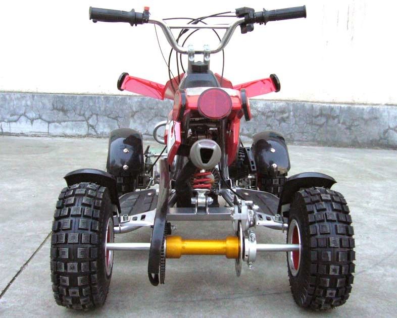 2 - Stroke 50cc Atv Quad Bike With Front / Rear Disc Front / Rear Shock Absorber