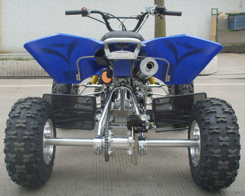 Full Size 125cc Racing Quad 6.5kw , Four Wheelers 4 X 4 Manual Clutch Oil  Cooled