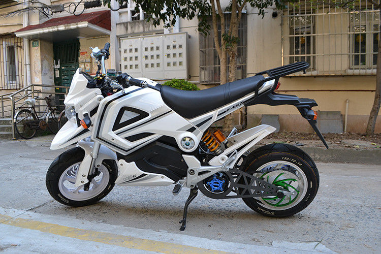 60 Km / H 1500w Electric Scooter Motorcycle With Lead - Acid Battery 72V 20AH