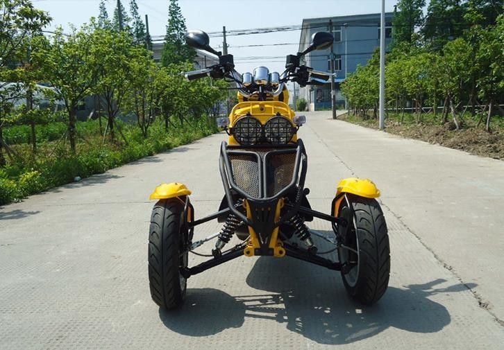 Horizontal Type Tri Wheel Motorcycle 50cc 3 Wheel Trike Scooter 4 Stroke