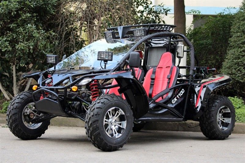 1100CC Double Arm-Swing Go Kart Buggy With 4 Cylinder Liquid Cooling , Independent Suspension