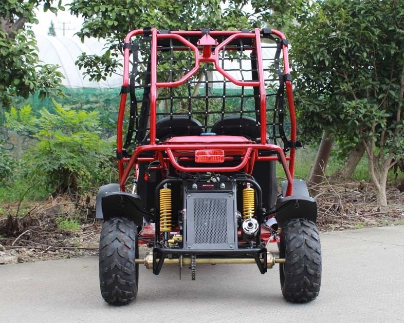 Air Cooled Reverse CVT 125cc Single Seat Off Road Go Kart For Kids / Adults