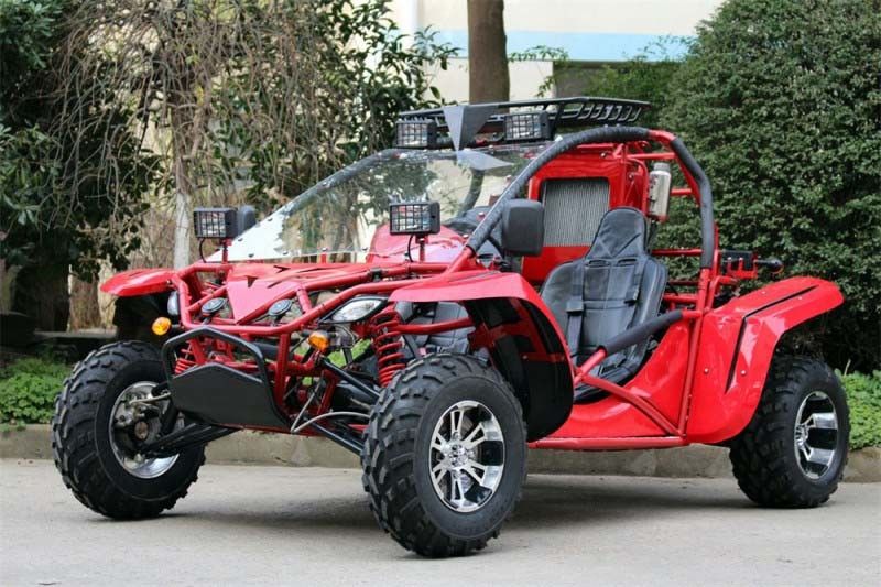 1100CC 4 Cylinder 4 Stroke Forest Road Adult Go Kart With Independent Suspension