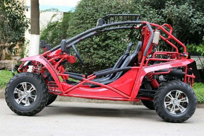 1100CC 4 Cylinder 4 Stroke Forest Road Adult Go Kart With Independent Suspension