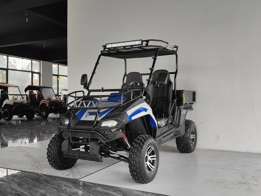 Gas Utility Vehicles 200EUX (EFI) Utv Automatic CTV With Reverse Flips Down 32 Degrees