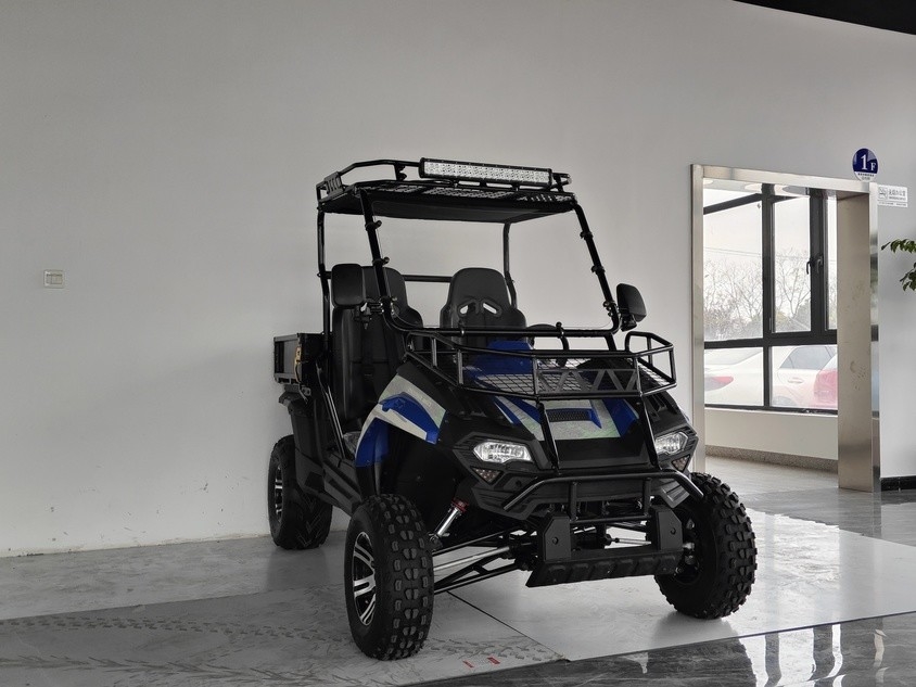 Gas Utility Vehicles 200EUX (EFI) Utv Automatic CTV With Reverse Flips Down 32 Degrees