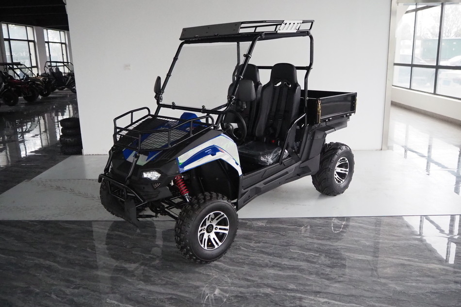 Gas Utility Vehicles 200EUX (EFI) Utv Automatic CTV With Reverse Flips Down 32 Degrees