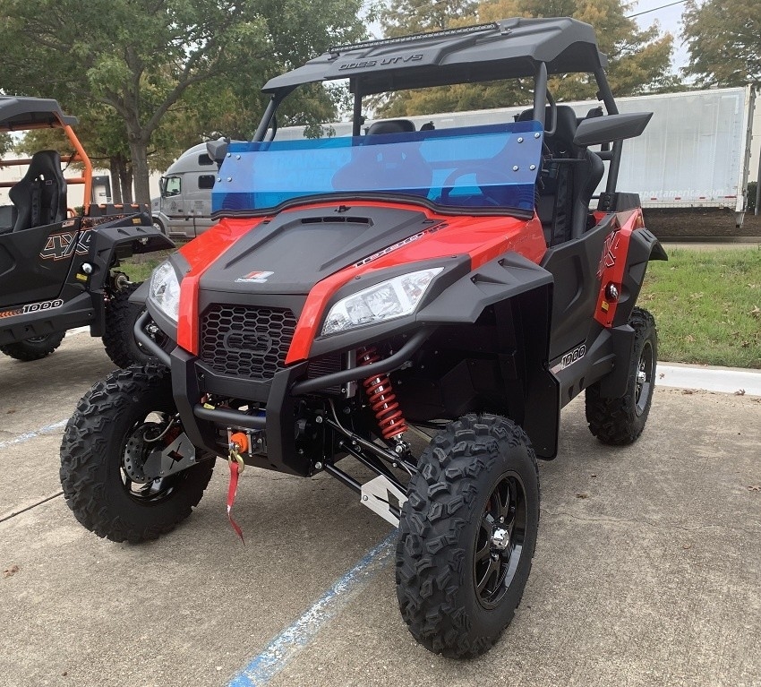 Gas utility vehicle 1000 UTV Side by Side Full ABS Roof Two Brothers Racing Exhaust