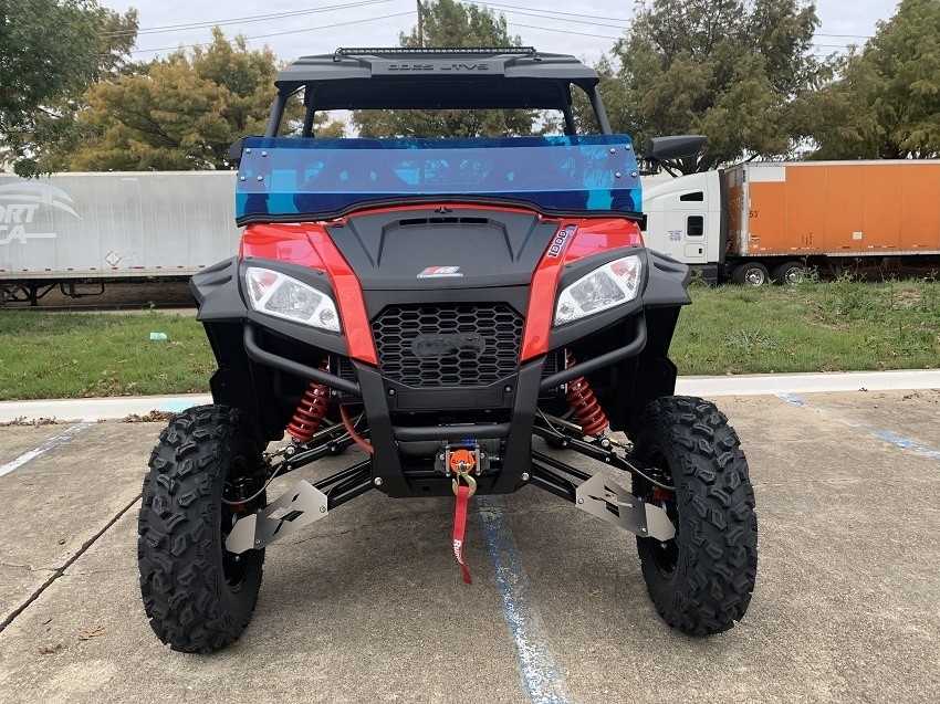 Gas utility vehicle 1000 UTV Side by Side Full ABS Roof Two Brothers Racing Exhaust