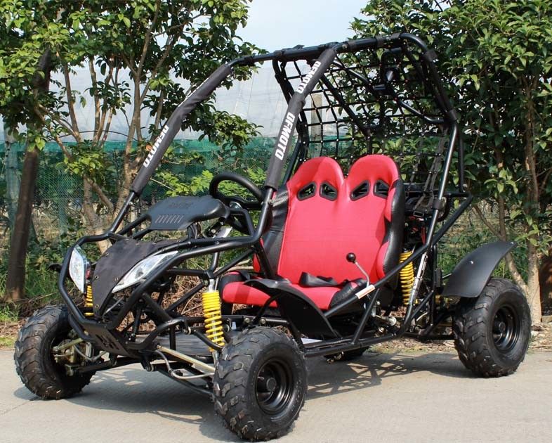 Single Cylinder Horizontal Type Adult Go Kart Air Cooler With Aluminum Alloy Rims