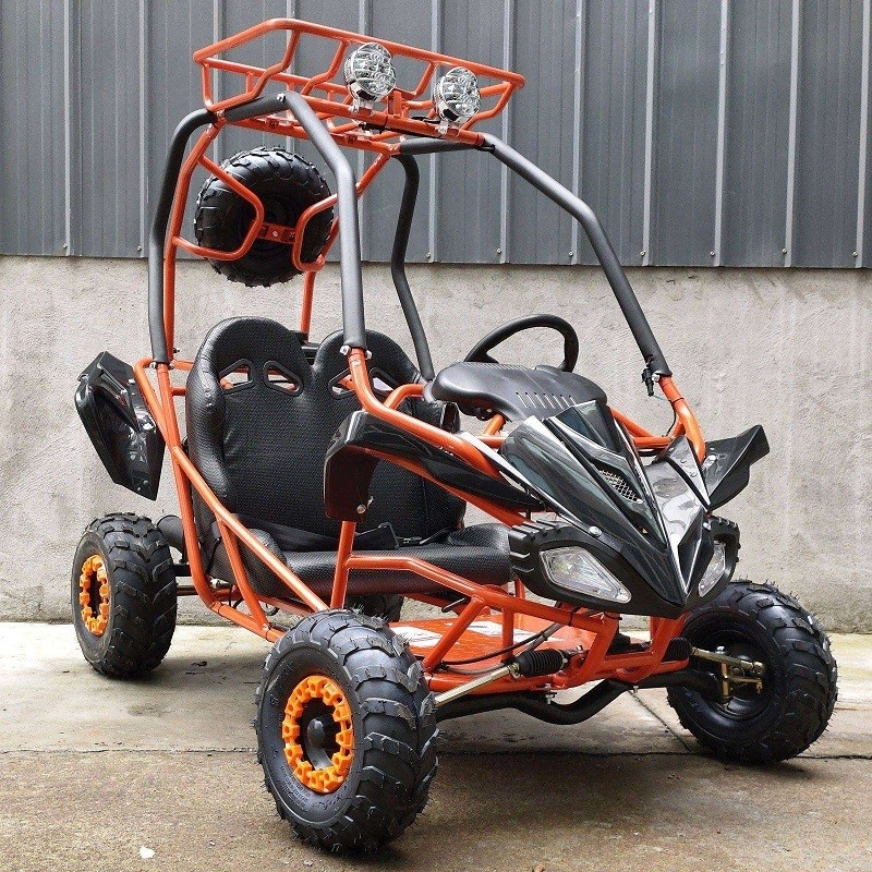 Go Kart Buggy Kids Go Kart Type-GTS Automatic W/ Reverse, Spare Wheel