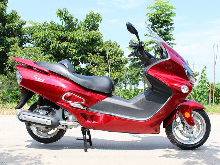 300cc CVT Water Cooled Engine Adult Motor Scooter Front Disc Rear Disc Brake