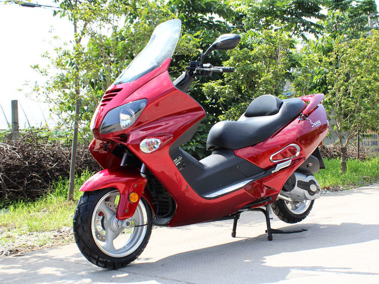 300cc CVT Water Cooled Engine Adult Motor Scooter Front Disc Rear Disc Brake