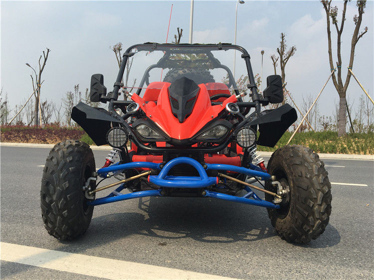 Horizontal Single Cylinder 2 Seater Off Road Go Kart 11.1 HP With 12V 9AH Battery