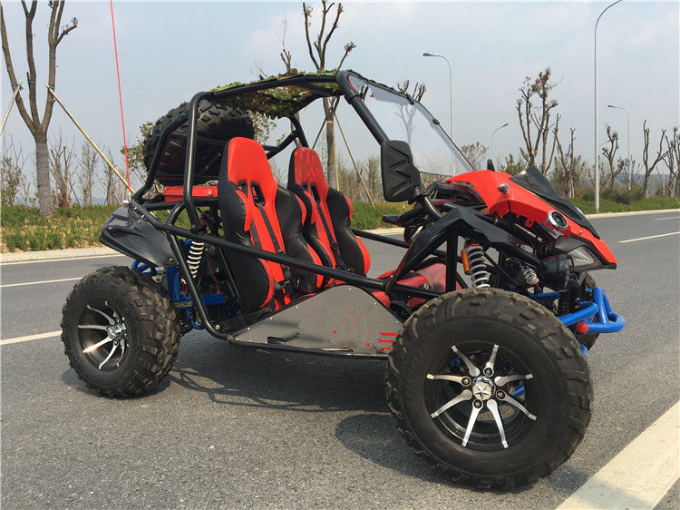 Horizontal Single Cylinder 2 Seater Off Road Go Kart 11.1 HP With 12V 9AH Battery