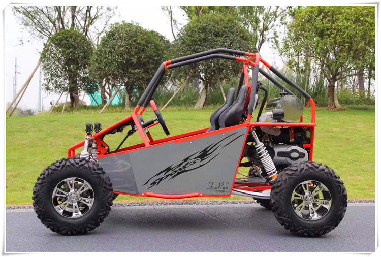 Automatic CVT 300cc 21.46hp Electric Off Road Go Kart 60mile/H With Aluminum Rim