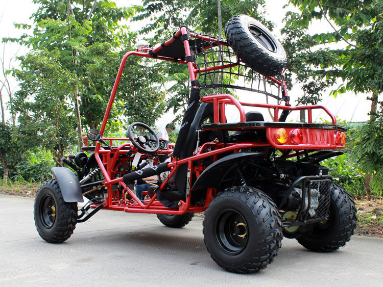 Horizontal Single Cylinder 200cc Adult Go Kart 80km/H With CDI Ignition System