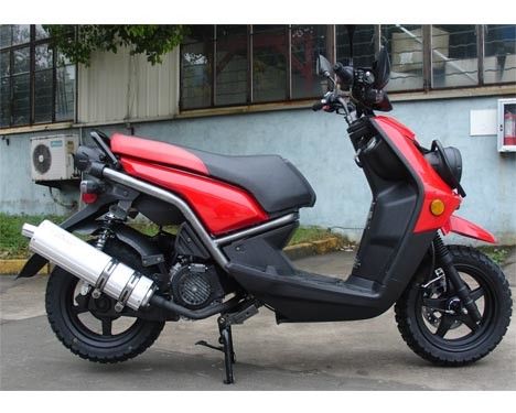 Automatic Clutch 150CC Adult Motor Scooter 4 Stroke Scooter CVT 8.5n.m / 4000rpm