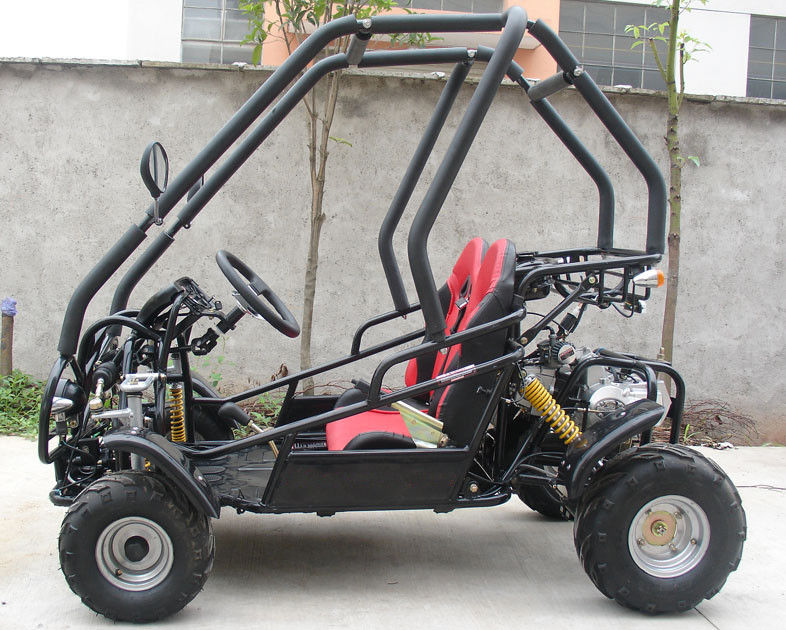 Small 3 Speed 110cc Go Kart Buggy Two Seater Atv With CDI Electirc Start