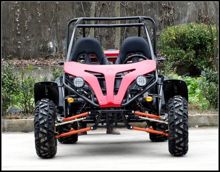 250cc Go Kart Dune Buggy Racing Kart For Adult With 2 Big Head Lights