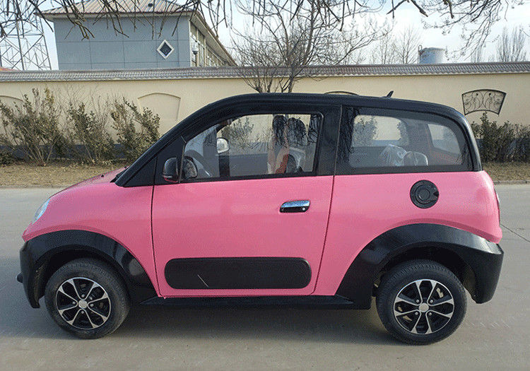 Pink / Blue Electric Golf Carts 220v 4.2kw 2 Seat Electric Car With Front Disc / Rear Drum