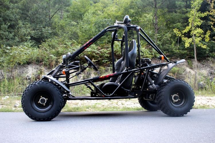 Air Cooled Two Seater Go Kart Electric Start Chain Drive 150cc Large Size