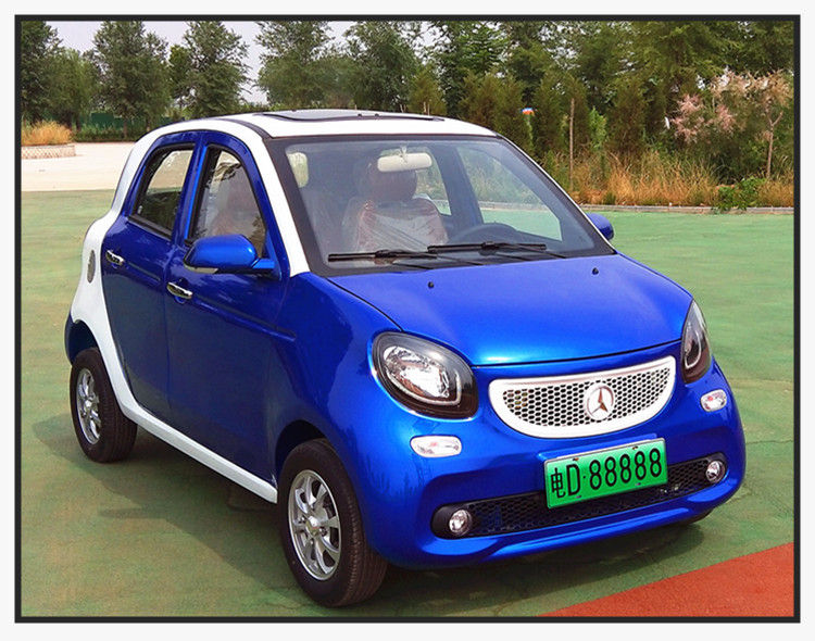 4 Seats Motorized Golf Cart 5kw Benz Smart Style 6v 220ah With 180 Km Range